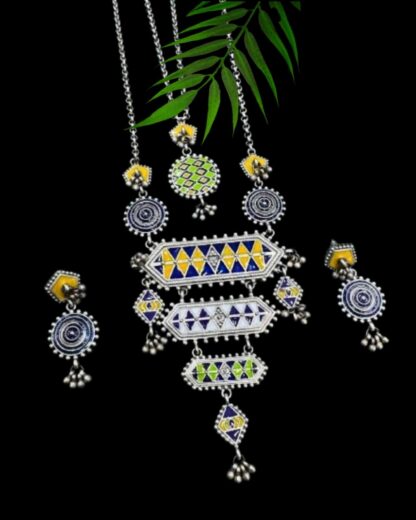 Dainty layered desipali rangoli set -2