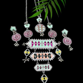 Dainty layered desipali rangoli set -3