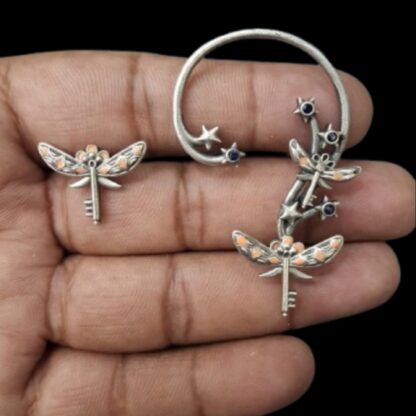 Asymetrical butterfly ear cuff - Image 3