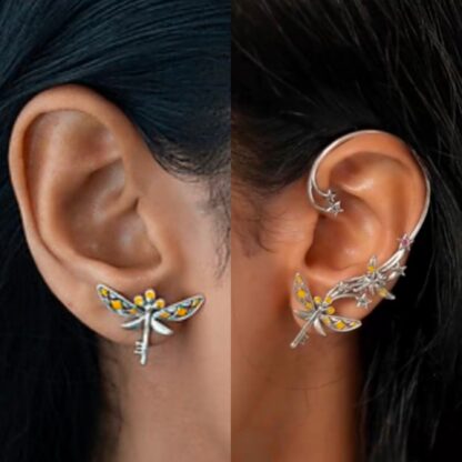 Asymetrical butterfly ear cuff - Image 4