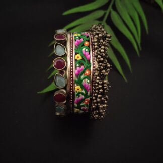 Handpainted crystal Kada - 1