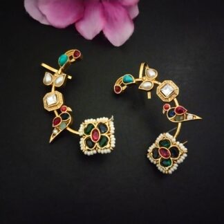 Chidiya ornate ear cuff - 1