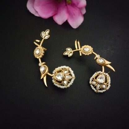 Chidiya ornate ear cuff - 2
