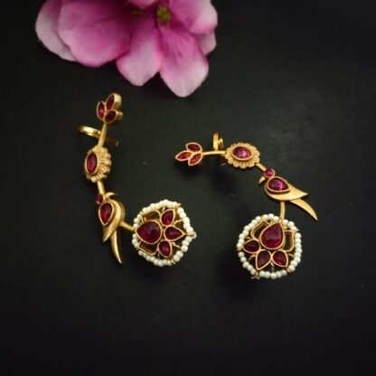 Chidiya ornate ear cuff - 4