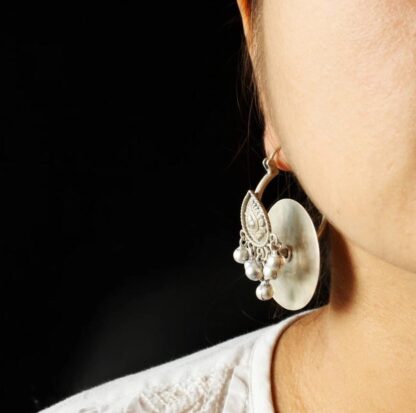 Round tribal hoops - Image 4