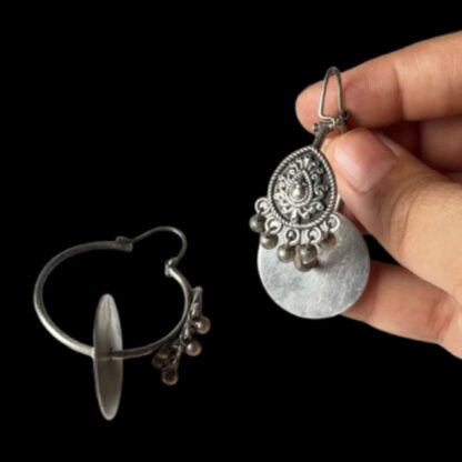 Round tribal hoops - Image 2