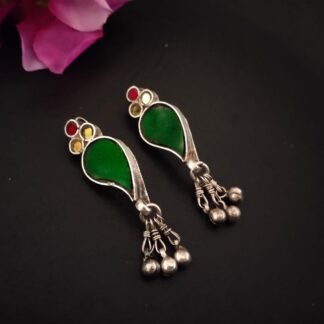 Ambika - green multi colour