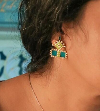 Double square studs - 3 - Image 2