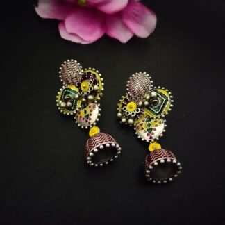Desi rangoli jhumki - 2