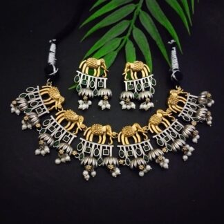 Jugalbandi haathi set - 3 green