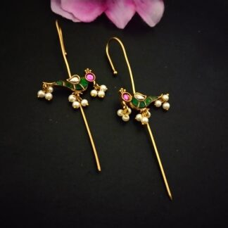 Parrot needle ear cuff - 2