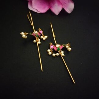 Parrot needle ear cuff - 1