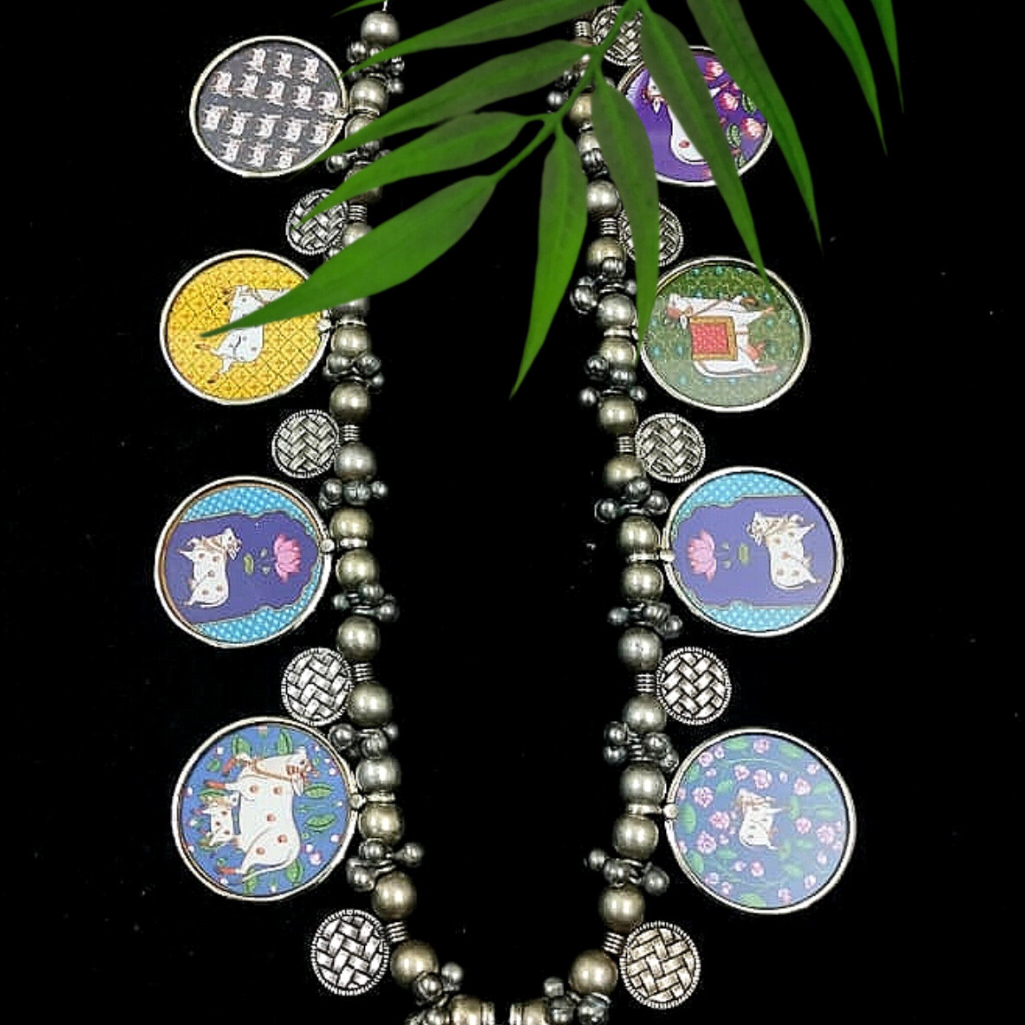 Chitrakari pichwai ghungroo fusion - 5 - Image 2