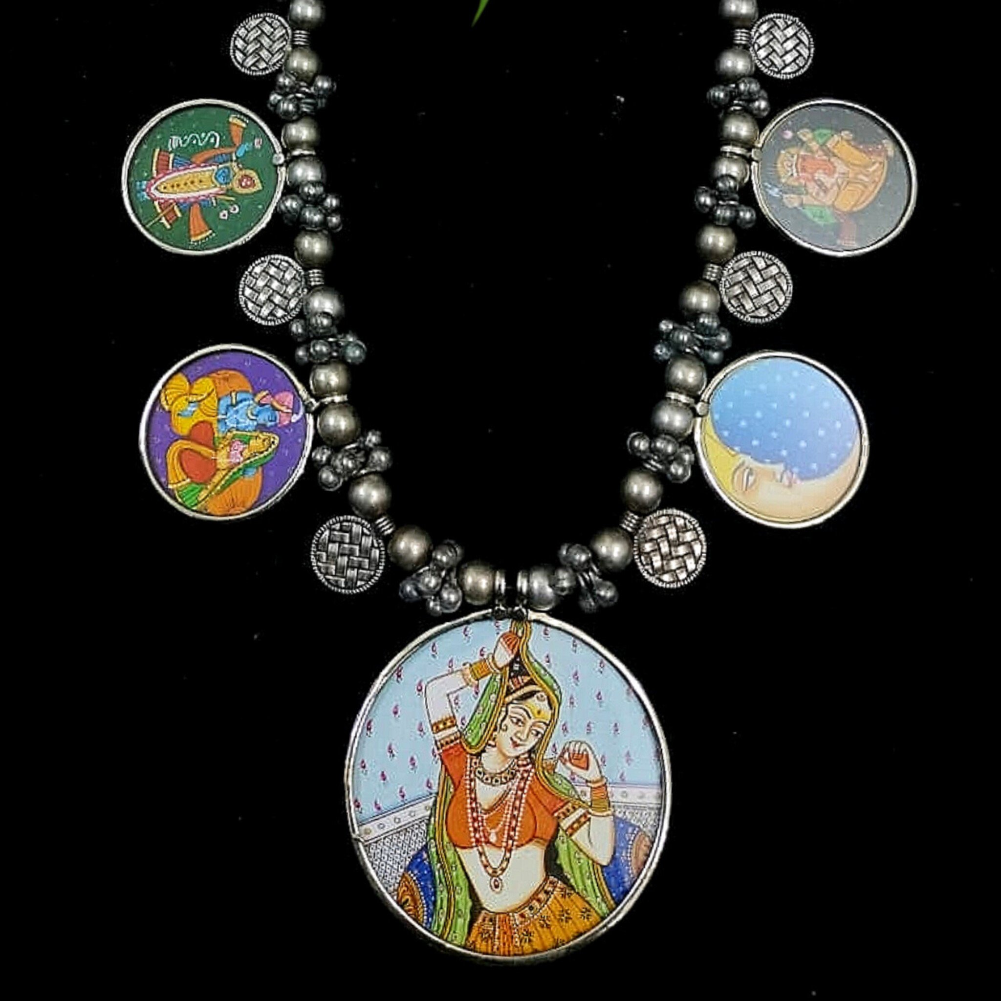 Chitrakari pichwai ghungroo fusion - 3 - Image 3