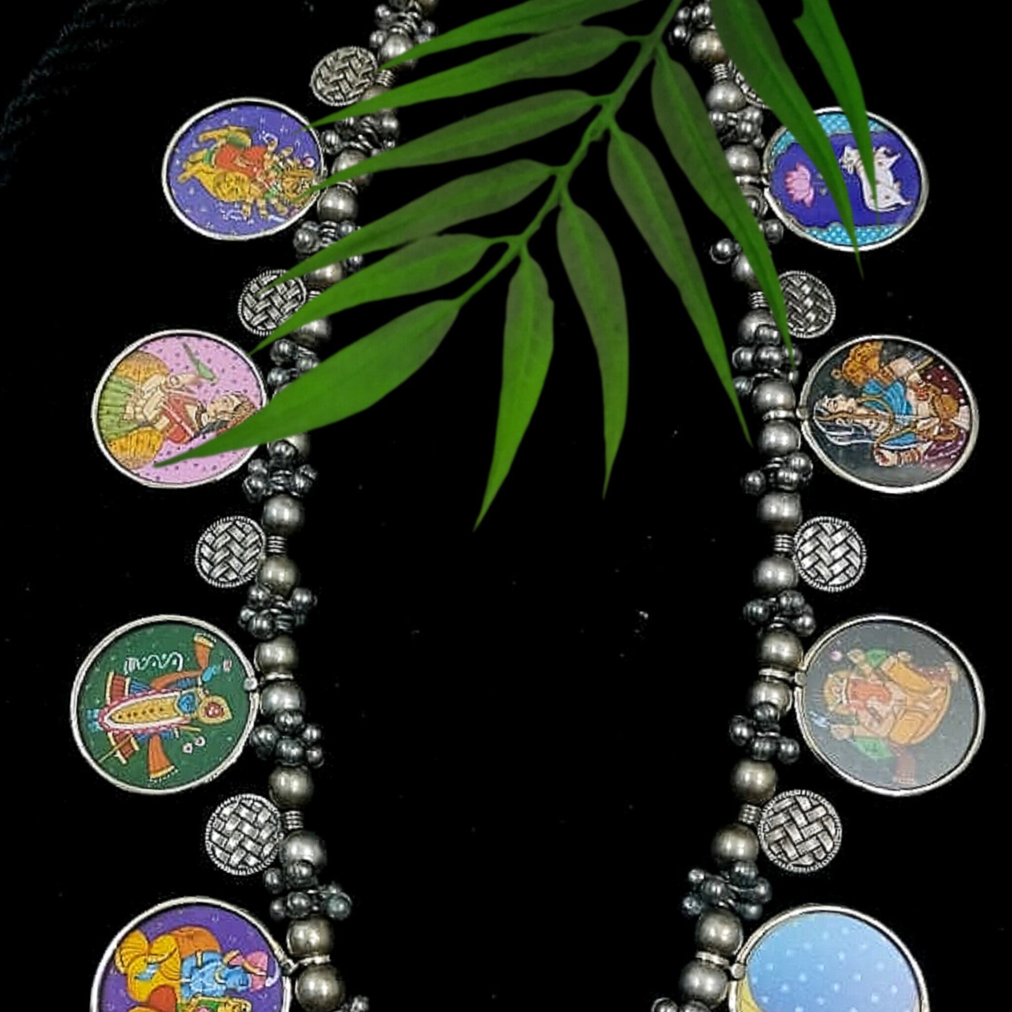 Chitrakari pichwai ghungroo fusion - 3 - Image 2