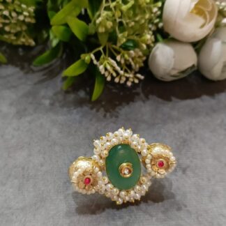 Sunheri ghungroo cluster ring -4