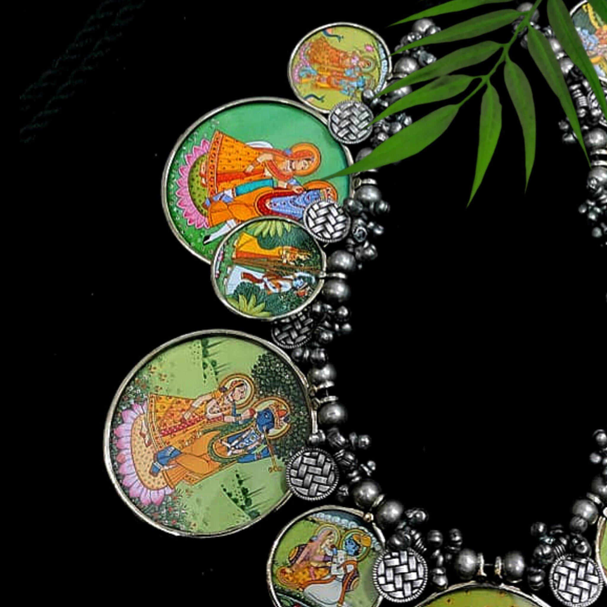 Ghunghroo fusion chitrakari - 17 n - Image 2