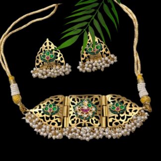 Jaali kundan choker set GJ -3
