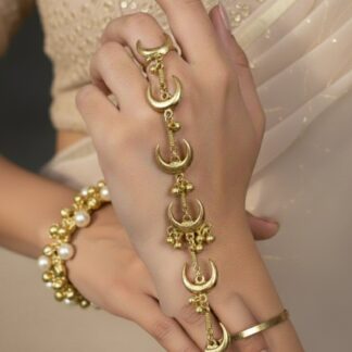 Chand hathphool bangles combo -2