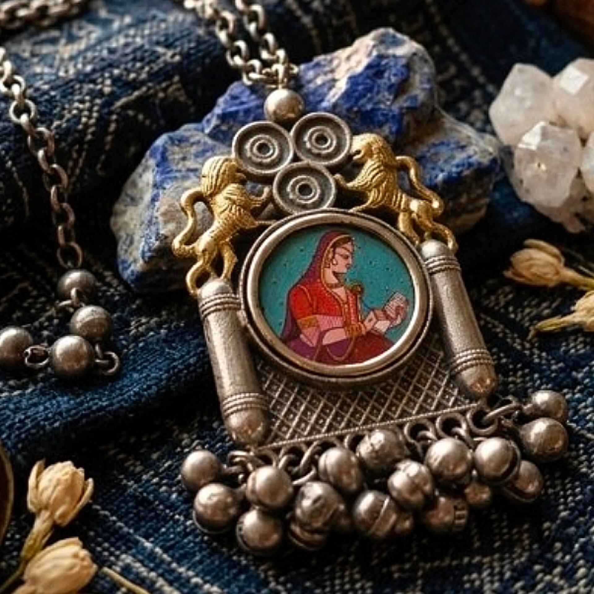 Classic ornate chitrakari - Sadiya - Image 2