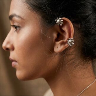 Floral ear clip