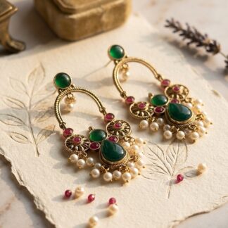 Dainty chandbali - 3