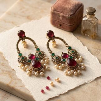 Dainty chandbali - 1