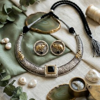 Dainty haathi fusion set - 5