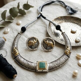 Dainty haathi fusion set - 3
